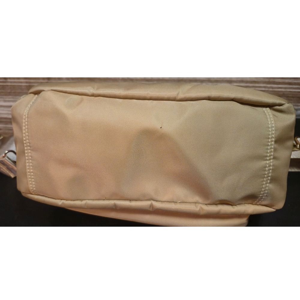 Beverly Hills Polo Club gold Nylon Crossbody Bag Gold Hardware Multi-compartment - Picture 8 of 8